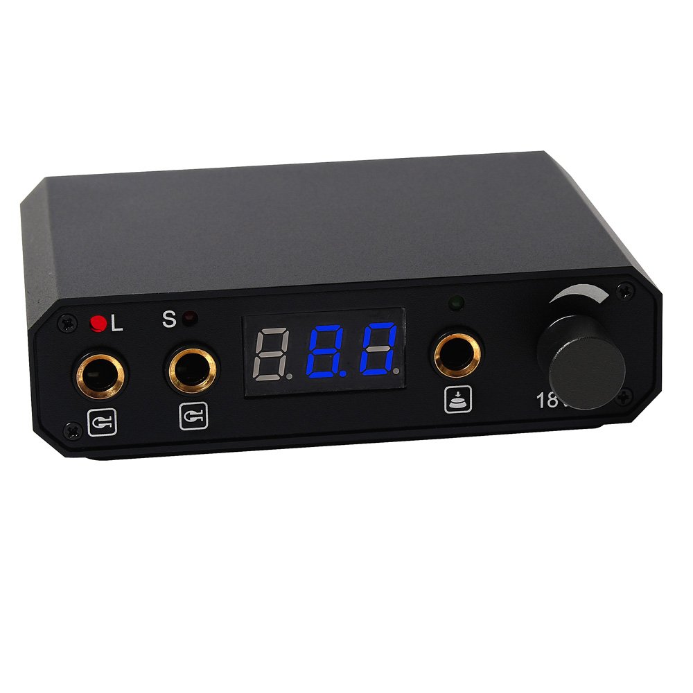 Fuente de alimentación para tatuajes con doble salida 18V 3A | imaxshop.com